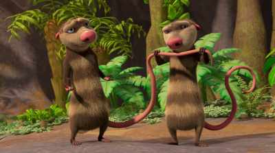 - I'm gonna need to pull it. Oi!
- [growls] - The Ice Age Adventures of Buck Wild