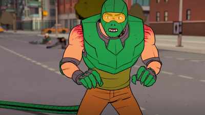 I'm gonna peel that mask
off your bloody face, - Your Friendly Neighborhood Spider-Man