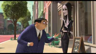 I'm gonna pop in here
for two minutes - The Addams Family