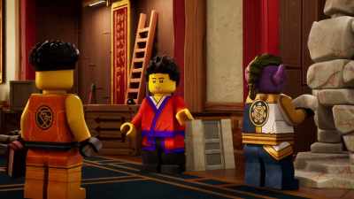 I'm gonna replace these
boring old artifacts - LEGO Ninjago: Dragons Rising
