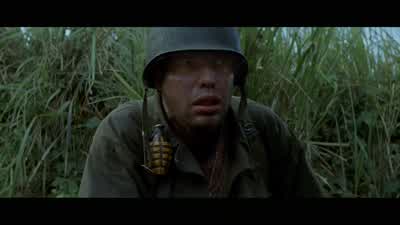I'm gonna take the first bunch myself. - The Thin Red Line