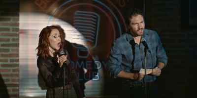 I'm guessing "agreeing
to do stand-up with Casey," - The Wish Swap
