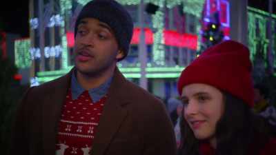 I'm guessing from her shoes
that she's a professional, - The Dog Days of Christmas