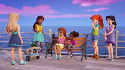 I'm guessing
that's Zobo for - LEGO Friends: Girls on a Mission