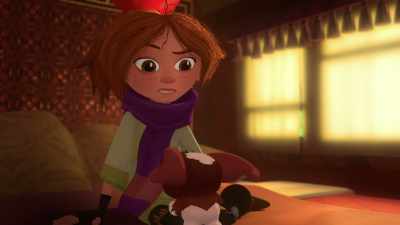 I'm guessing this
doesn't translate
to "everything's fine." - Gremlins: Secrets of the Mogwai