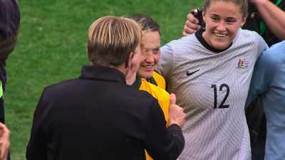 I'm so happy to get
that win and that performance - Matildas: The World at Our Feet