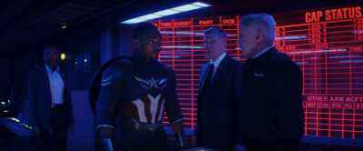 I'm happy to have
this conversation in public, - Captain America: Brave New World