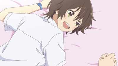 I'm so happy... I might not
be able to sleep tonight! - Kase-san and Morning Glories