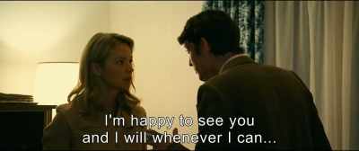 I'm happy to see you
and I will whenever I can, - An Impossible Love