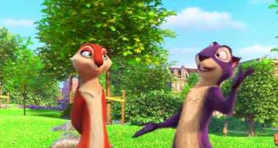 I'm so happy we're back in the park, - The Nut Job 2: Nutty by Nature