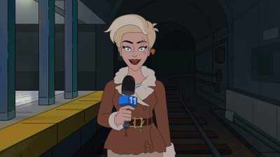 - I'm harmony flute,
doing real reporting, - Grimsburg