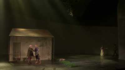 ― I'm here! Hold my hand.
― I must run! - Great British Theatre