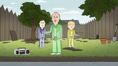 ♪ I'm here mowing lawns ♪ - Ten Year Old Tom