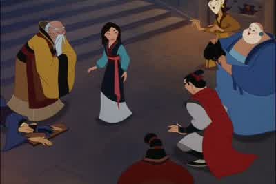 I'm here. - Mulan