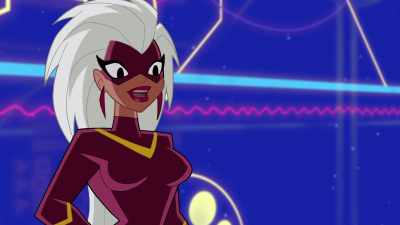 I'm here to see if you got the
present I sent yesterday. - Justice League Action