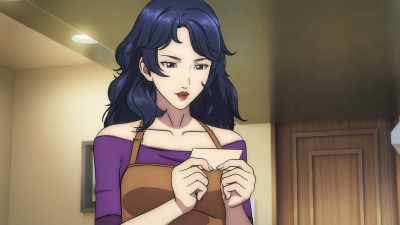 I'm here to talk about
your father's painting. - LUPIN THE 3rd vs. CAT'S EYE