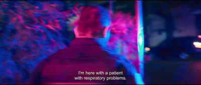 I'm here with a patient
with respiratory problems. - Midnight Family
