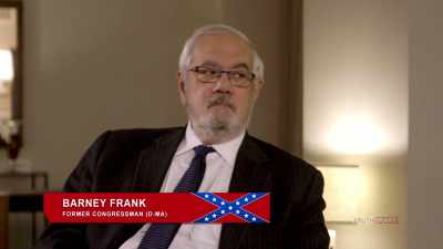 I'm here with Barney Frank,
who was a congressman - Who Is America?