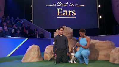 I'm here with Charlie and his dad, Isaiah, - 2022 American Rescue Dog Show