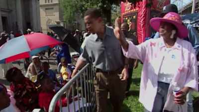 -I'm Hillary Clinton...
-(CROWD CHEERING) - Obama: In Pursuit of a More Perfect Union