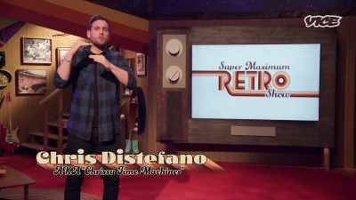 I'm your host, Chris
DiStefano, - Super Maximum Retro Show