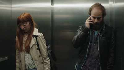 I'm in an elevator.
Okay-- - High Maintenance