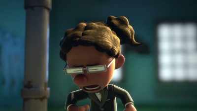 - I'm in character as Jane Bond - Big Nate