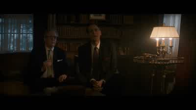 I'm in private practice nowAnd if John Mitchell wants to cut me in halfhe can and he willYou have to find someSir you have to find some courage nowAnd Find some courage YeahYes You have to find some courage andTomThat's what those two men came to tell - The Trial of the Chicago 7