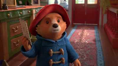 I'm in rather a rush
and I really need a stamp - The Adventures of Paddington