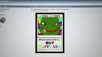 I'm in these crypto forums, - Feels Good Man