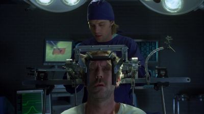 I'm inserting the ipg probe
into your ventral hypothalamus. - House