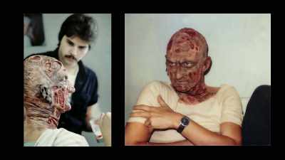 I'm itchy.
I've got glue all over me, - Hollywood Dreams & Nightmares: The Robert Englund Story