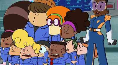 -I'm Itsius Bitsian. I'm a Littleite.
-[all gasp] - The Epic Tales of Captain Underpants in Space