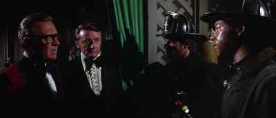 I'm James Duncan.
Can we get down that way? - The Towering Inferno