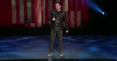 I'm jogging on this treadmill
with all these things on me - Jim Jefferies: Freedumb