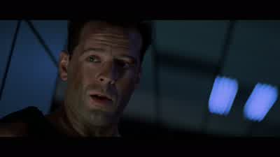 You smokeYeahThanksYou don't work for NakatomiAnd ifyou're not one ofthemI'm a cop from New YorkNew YorkYeahGot invited to the Christmas party by mistakeWho knewBetter than being caught with your pants down huhI'm John McClaneYou're uhClayBill ClayKnow - Die Hard