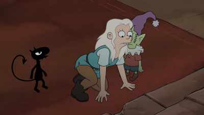 I'm joining forces
with our savage conqueror. - Disenchantment