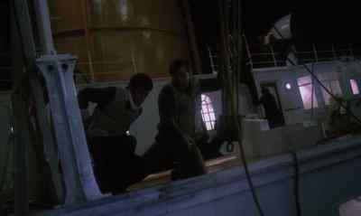 - I'm for jumping.
- I'm for sliding down. - S O S  Titanic