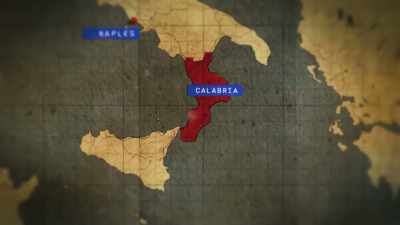I'm just about to enter Calabria, - Ross Kemp: Mafia and Britain