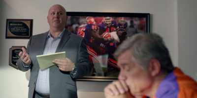 I'm just doing my job, Coach.
After all, we both work for Clemson. - Safety