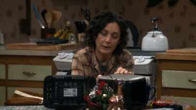 I'm just doing
what Nick said -- - The Conners