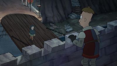 I'm just going out for some fresh air. I couldn't sleep. - Disenchantment