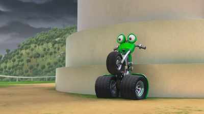 - I'm just gonna make sure
this wall is okay. - Ricky Zoom