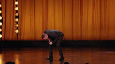 I'm just gonna try and move you,
sir, OK?'" - Kevin Bridges: The Overdue Catch-Up