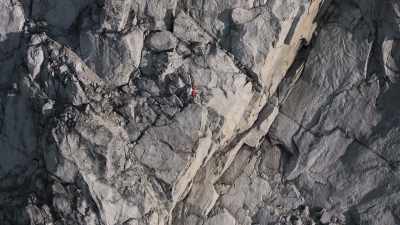I'm just not
comfortable climbing without - The Devil's Climb