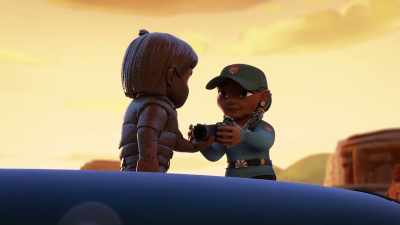 I'm just sorry
your new uniform got all muddy. - Spirit Rangers