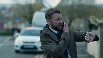 I'm just taking James down to the
crime scene. Well, make sure - Showtrial
