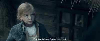 I'm just taking Papa's overcoat - Gogol. Viy