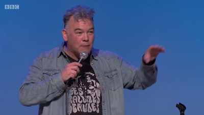 I'm just trying to get a joke that
would get me from Amazon - Stewart Lee: Content Provider