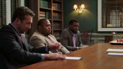 I'm just, uh,
here to learn from the legend. - Bluff City Law
